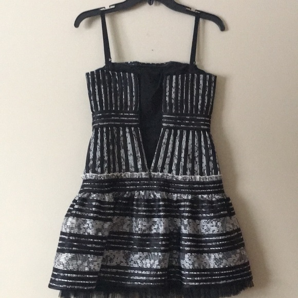 Black and white cocktail dress - Picture 2 of 7